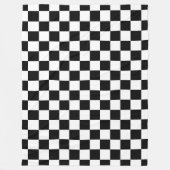 Die Schachbrett-Flag Fleece Blanket (Vorderseite)
