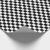 Die Schachbrett-Flagge Geschenkpapier (Ecke)