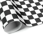 Die Schachbrett-Flagge Geschenkpapier (Rolleneckpunkt)