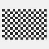 Die Schachbrett-Flagge Geschenkpapier Set (Vorderseite 3)