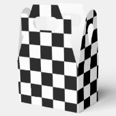 Die Schachbrett-Flagge Geschenkschachtel (Geöffnet)