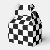 Die Schachbrett-Flagge Geschenkschachtel (Vorderseite)