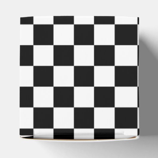 Die Schachbrett-Flagge Geschenkschachtel (Oben)