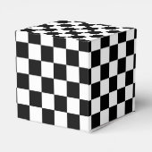 Die Schachbrett-Flagge Geschenkschachtel (Rückseite)