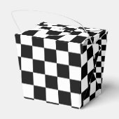Die Schachbrett-Flagge Geschenkschachtel (Rückseite)