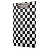 Die Schachbrett-Flagge Klemmbrett (Links)