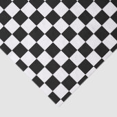 Die Schachbrett-Flagge Seidenpapier (Ausschnitt)