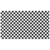 Die Schachbrett-Flagge Tischdecke (Vorderseite (Horizontal))