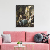 Die Schachspieler, 1887 2 Leinwanddruck (Insitu (Wohnzimmer))