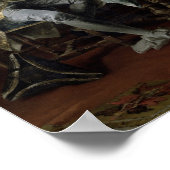 Die Schachspieler, 1887 2 Poster (Ecke)