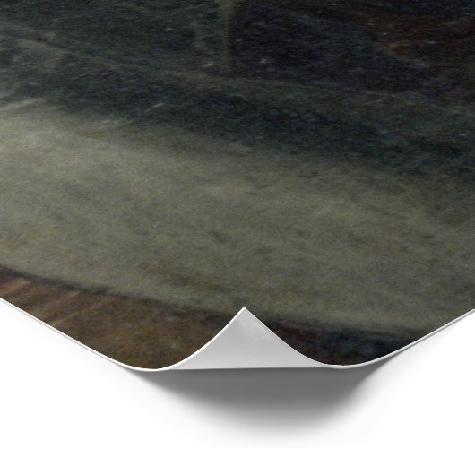 Die Schachspieler, 1887 Poster (Ecke)