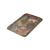 Die Schachspieler (von John Lavery) Badematte (Schrägansicht)