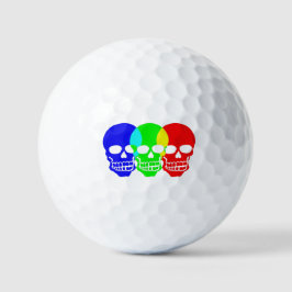 Die Schädel Golfball