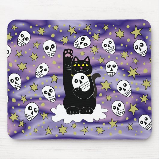 Die Schädel sind heute Abend glücklich Mousepad (Vorne)