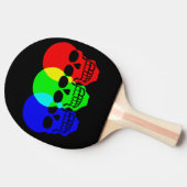 Die Schädel Tischtennis Schläger (Seitenansicht)