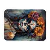 Die Schädelkönigin Magnet (Horizontal)