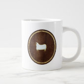 Die Schafe 2009 Jumbo-Tasse (Rechts)