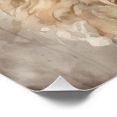 Die Schafe blasen Poster (Ecke)