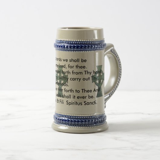 Die Schäfer-Tasse Bierglas (VorderseiteRechts)