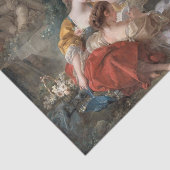 Die Schäferinnen von Francis Boucher Seidenpapier (Ausschnitt)