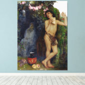 Die Schäfer's Klage Fine Art Canvas Print. Leinwanddruck (Insitu (Holzboden))