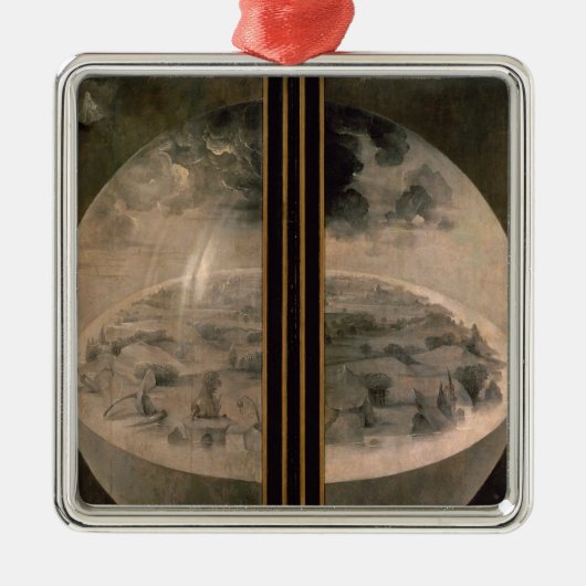 Die Schaffung der Welt 2 Ornament Aus Metall (Vorne)