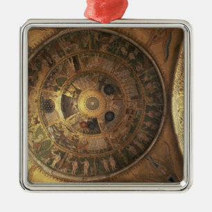 Die Schaffung der Welt, von der Genese-Kuppel Silbernes Ornament