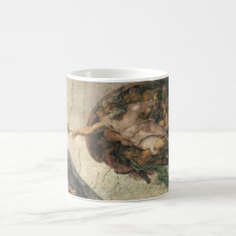 "Die Schaffung des Mannes " Kaffeetasse