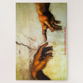 Die Schaffung des Puzzles Adam-Vatikan in Rom (Vertikal)