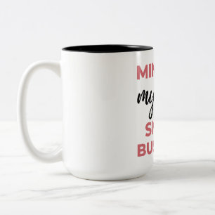 Die Schaffung eines eigenen kleinen Unternehmens 2 Zweifarbige Tasse
