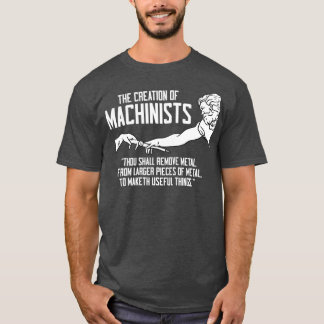 Die Schaffung eines maschinistischen Gewerbetreibe T-Shirt