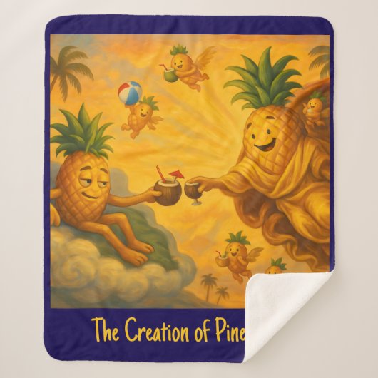 Die Schaffung eines Pine Adam - Ananas-Reiches Sherpadecke (Vorderseite)