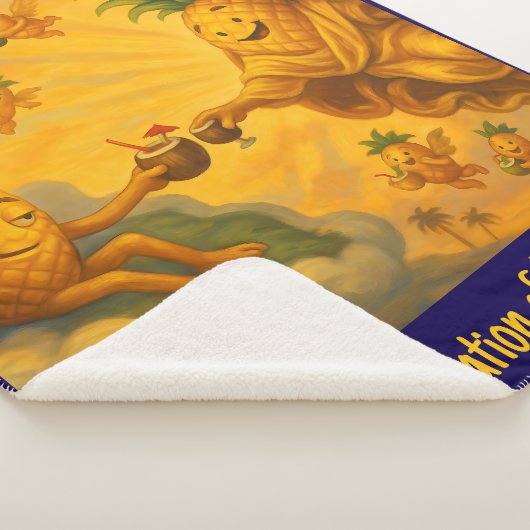 Die Schaffung eines Pine Adam - Ananas-Reiches Sherpadecke (3/4)