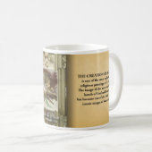 Die Schaffung historischer Tasse Adams (VorderseiteRechts)