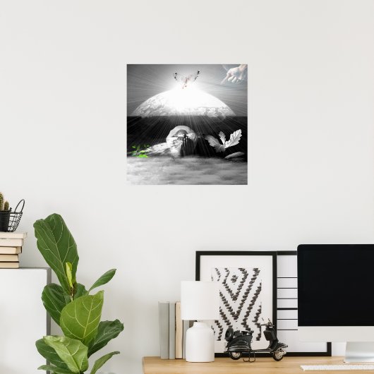 Die Schaffung Poster (Heimbüro)