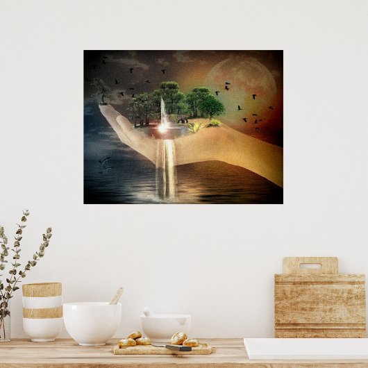 Die Schaffung Poster (Küche)