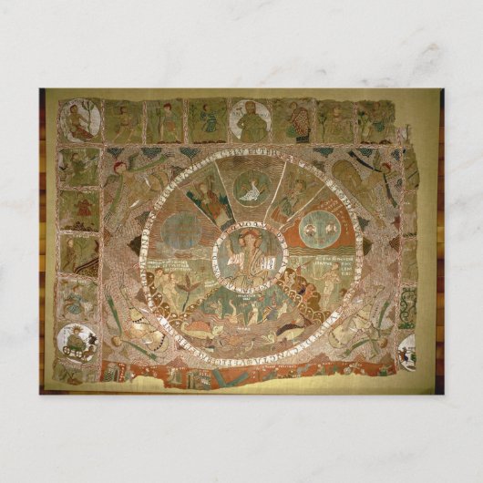 Die Schaffung Postkarte (Vorderseite)