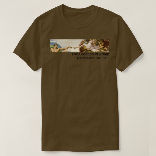 Die Schaffung von Adam 4 T-Shirt (Design vorne)