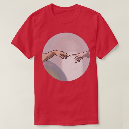 Die Schaffung von Adam 7 T-Shirt (Design vorne)