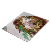 Die Schaffung von Adam (Detail), Michelangelo Fliese (Seite)