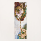 Die Schaffung von Adam (Detail), Michelangelo Yogamatte (Vorderseite)