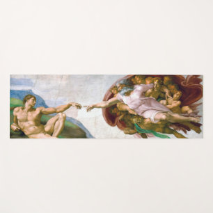 Die Schaffung von Adam (Detail), Michelangelo Yogamatte