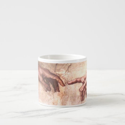 DIE SCHAFFUNG VON ADAM-ESPRESSO TASSE (Vorderseite)