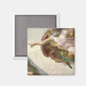 Die Schaffung von Adam II Magnet (Vorderseite/Rückseite)