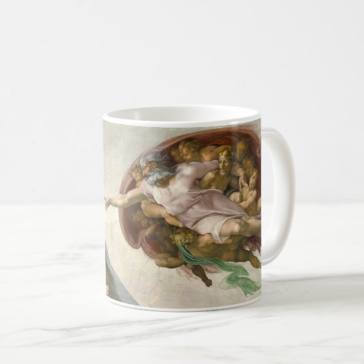 Die Schaffung von Adam Kaffeetasse (VorderseiteRechts)