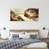 Die Schaffung von Adam Leinwanddruck (Insitu (Schlafzimmer))
