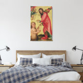 Die Schaffung von Adam Leinwanddruck (Insitu (Schlafzimmer))