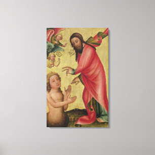 Die Schaffung von Adam Leinwanddruck