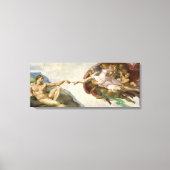 Die Schaffung von Adam Leinwanddruck (Vorderseite)