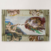 Die Schaffung von Adam | Michelangelo | Puzzle (Horizontal)